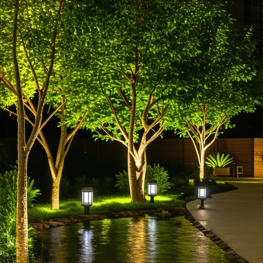 5 Up Lighting Services to Transform Your 2026 Backyard