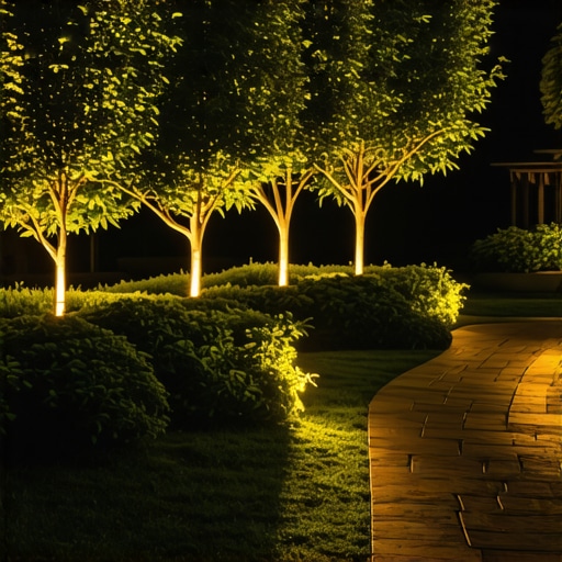 Avoiding the Glare: Proper Placement for Your Landscape Lighting Install