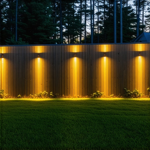 Brighten Your Backyard: A Practical Guide to Proper Fence Line Lighting