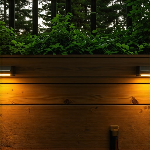 Creative Ways to Hide Conduit When Installing Fence Line Lighting
