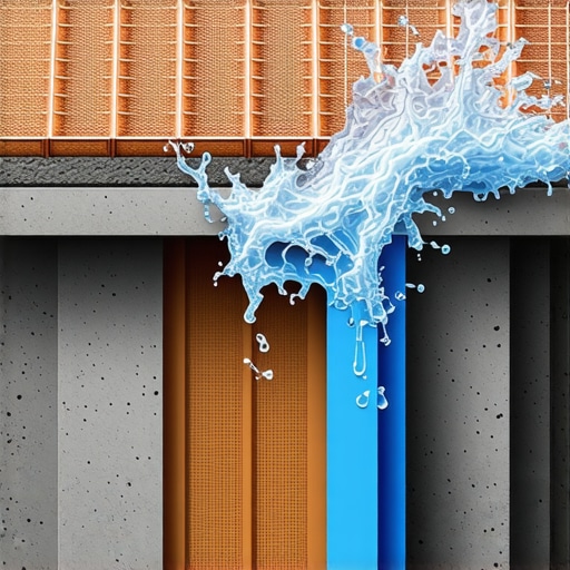 How an equipotential grid prevents shock risks near wet surfaces