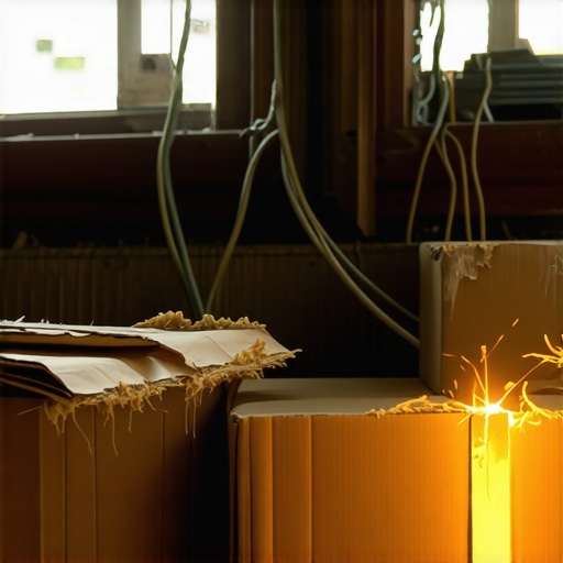 The Fire Safety Risks of Storing Items Near Old Cloth Wiring